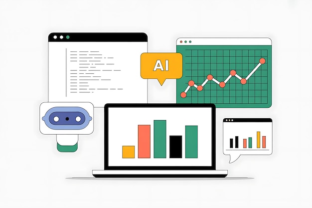 Advanced artificial intelligence robotics innovation showcasing digital transformation